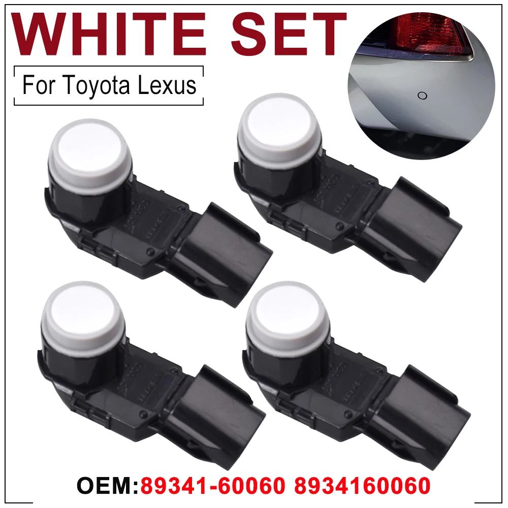 4PCS For Toyota Lexus LX450 LX570 2015 2016 2017 2018 High Quality Car Ultrasonic PDC Parking Sensor 89341-60060 8934160060