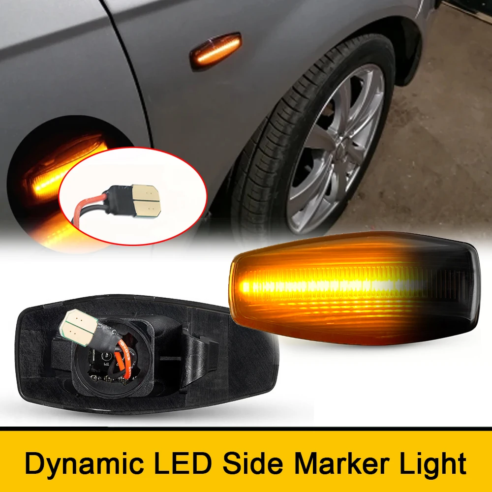 

LED Sequential Blinker Turn Signal Light for Hyundai XG25 XG30 XG300 XG350 I10 Accent Verna Tiburon Coupe Getz Prime Elantra
