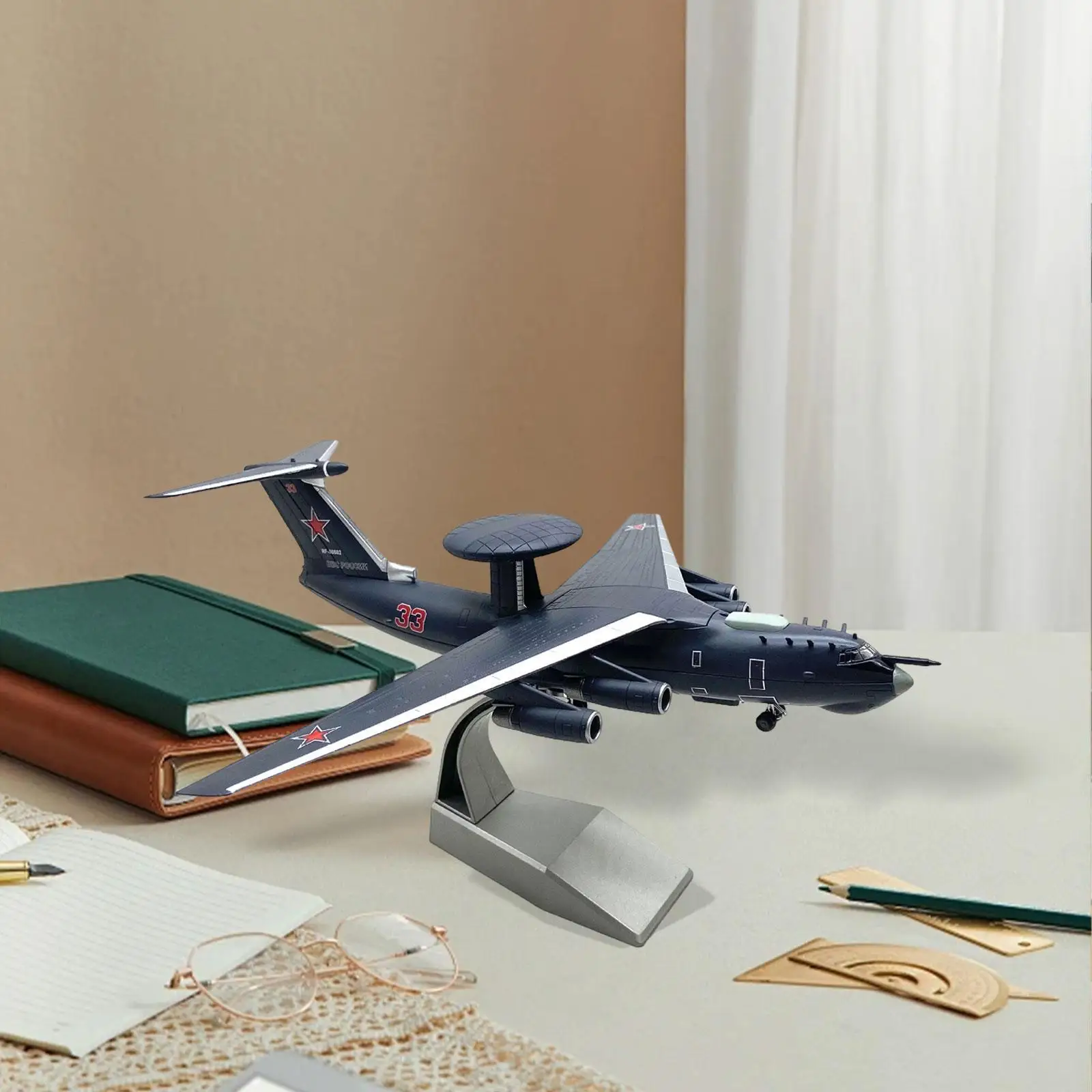 

1:200 Diecast Fighter Model Gift Aircraft Model for Home Livingroom Office