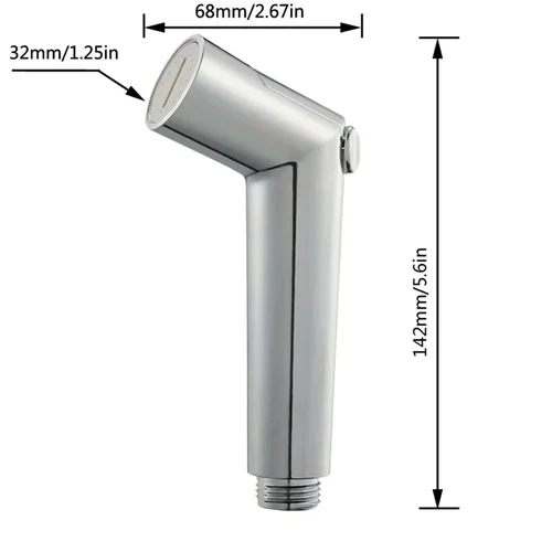 변기 스프레이건 비데 클리너, 욕실 샤워 스프링클러, 변기 플러싱 분무기 헤드, 변기 샤워헤드 탭, 변기 수도꼭지 비데 