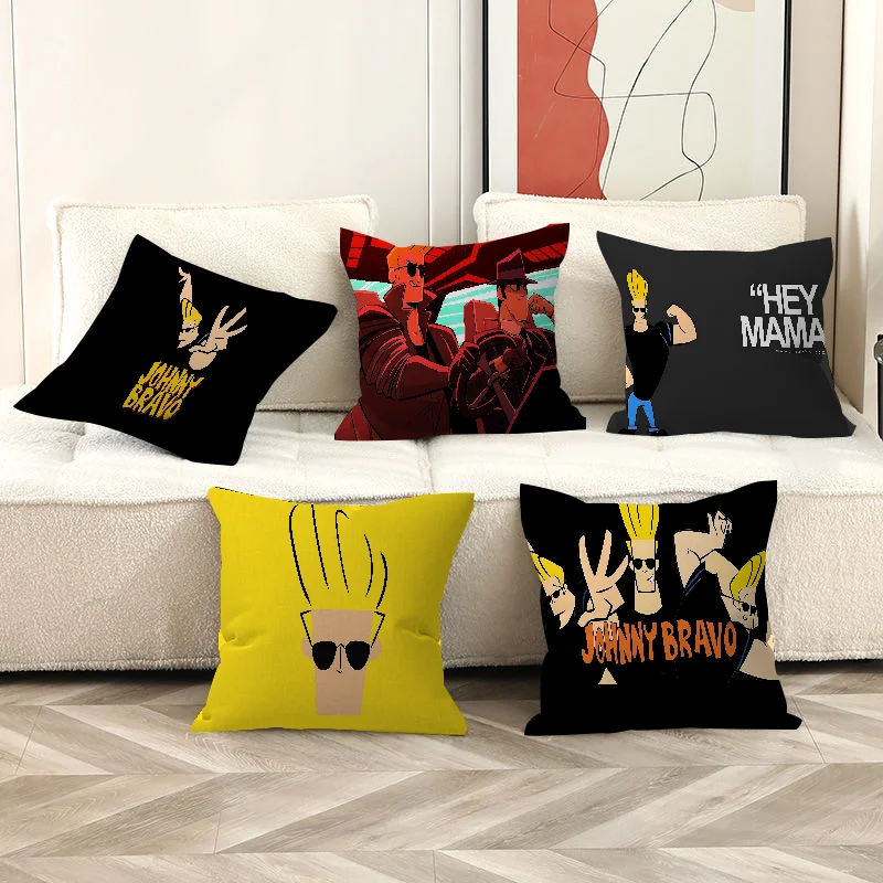 

J-Johnny Cartoon Bravo Cushion Cover 30x50 Polyester Sofa Cushions Decorative Throw Pillows Home Decoration Pillowcover