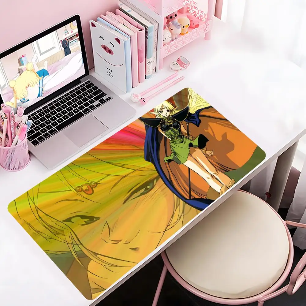 

1pc anime R-record of L-lodoss War Mouse Pad Mousepad Large Gaming LockEdge Thickened Computer Keyboard Table Desk Mat