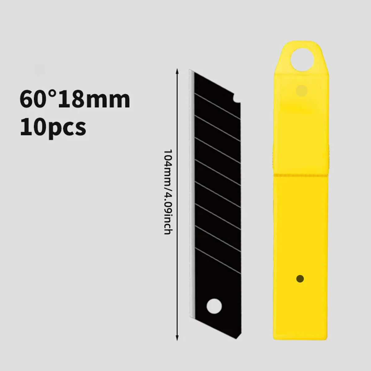 10//30/50PCS Replaceable Knife Blade 18mm Width SK5 Material For Home School Supplied Art Craft Paper Box Cut Utility Knife