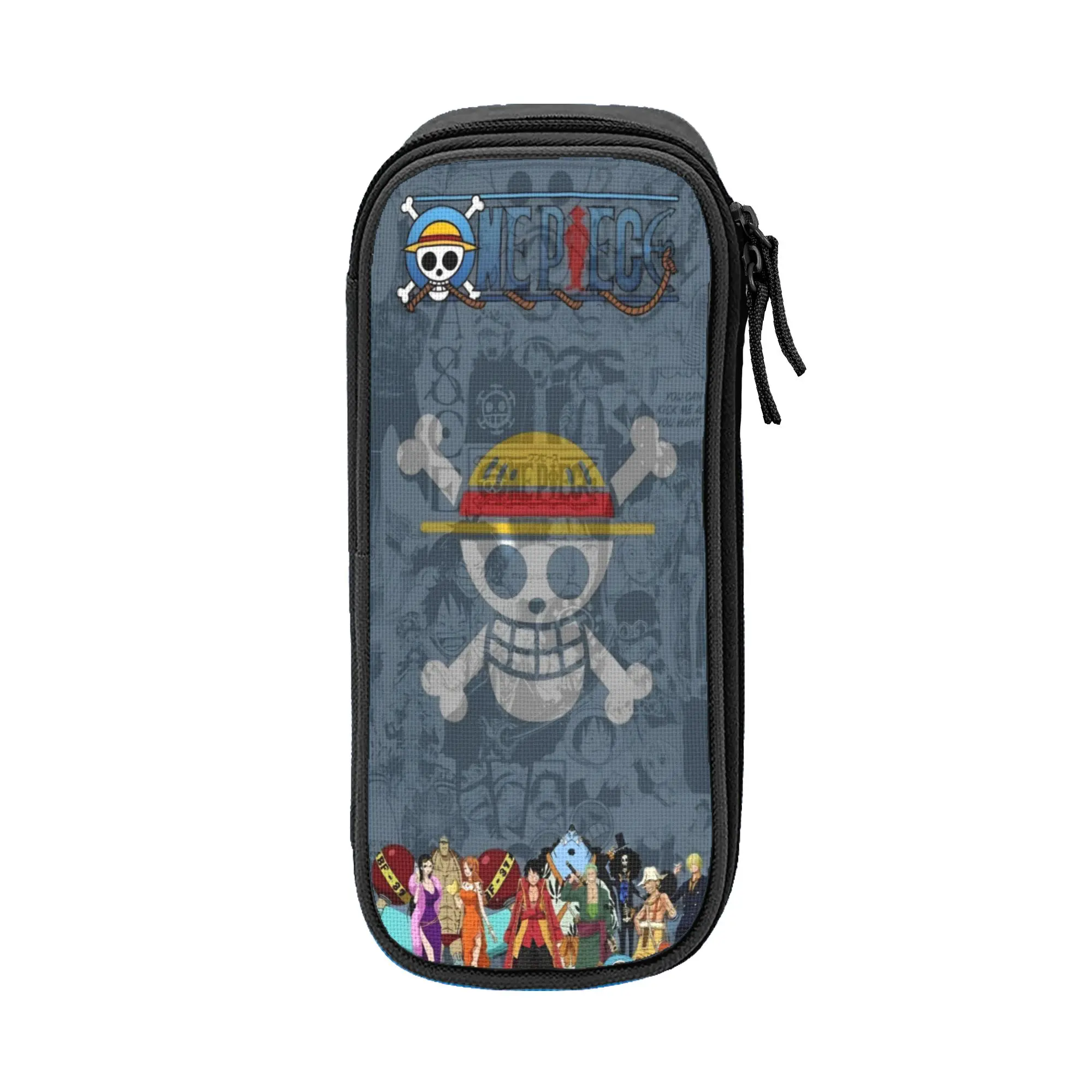 Fashion o-one-piece-e onepiece luffys Pencil Case Pencil Box Pen Holder for Student Pencil Bags Office Gifts Stationery