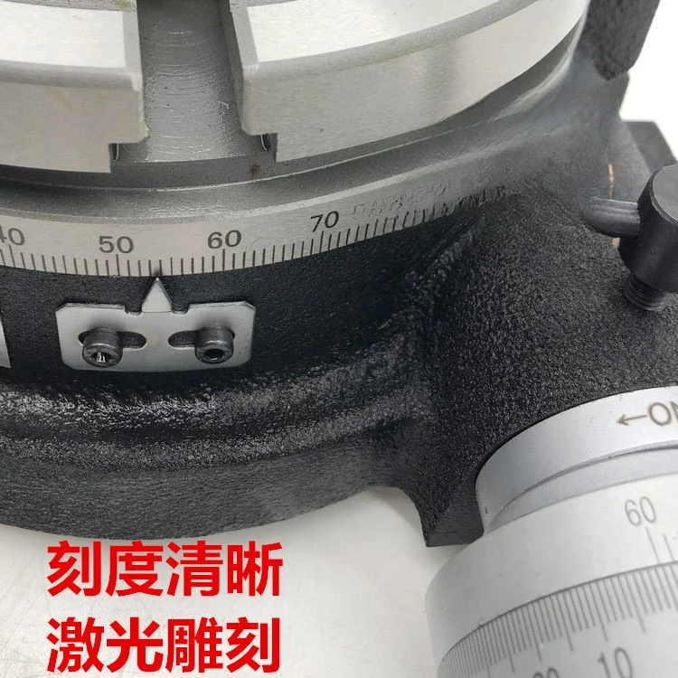 8-inch 6-inch Milling Machine Horizontal Indexing Plate Milling Machine Rotary Table Divider Indexing Head Rotary Table