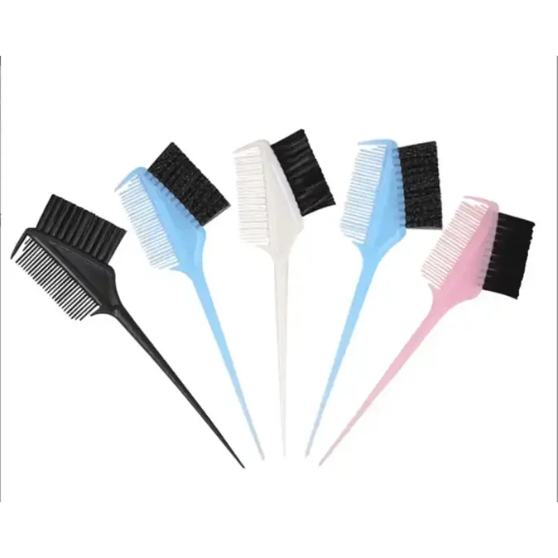 

1Pc Hair Dye Coloring Brushes Dual-Purpose Hair Coloring Dyeing Paint Tinting Comb Salon Hairdressing Hair Coloring Tool Grey