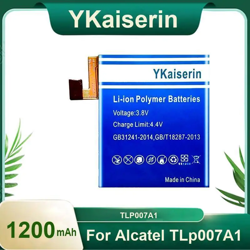 

Environmentally Friendly Premium Replacement For Alcatel Tlp007a1 Watch Battery 1200Mah