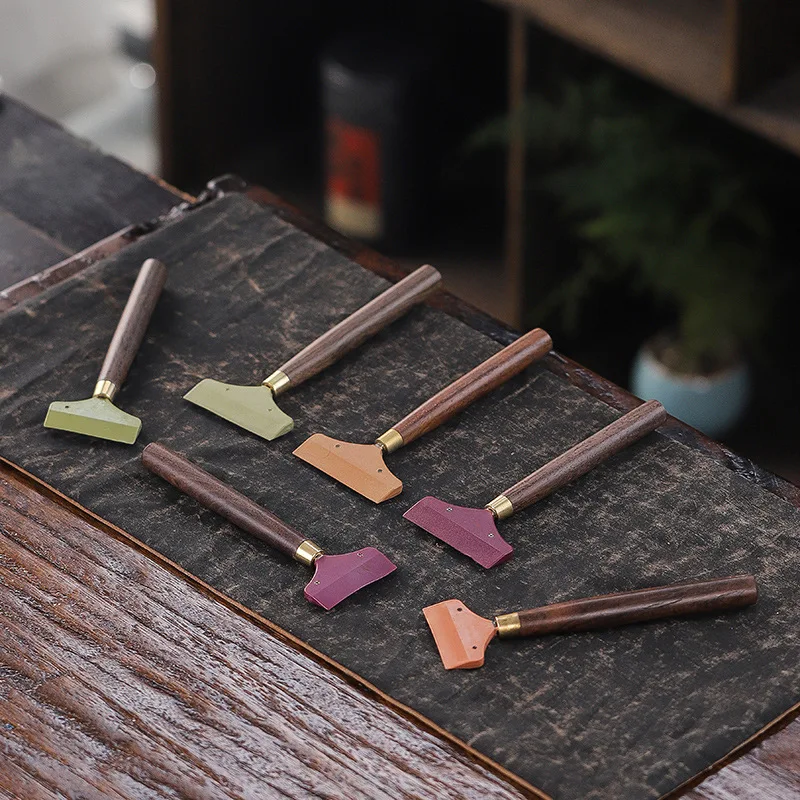 Silicone tea brush, tea table, scraper, accessories, drainer, tea tray, brush, kung fu, tea set, tea ceremony accessories