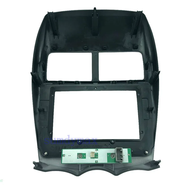 Cadre DVD de voiture, 10.1 pouces, kits de garniture de tableau de bord audio, panneau facia, lecteur radio pour MITSUBISHI ASX gradué 4008 CITROEN C4