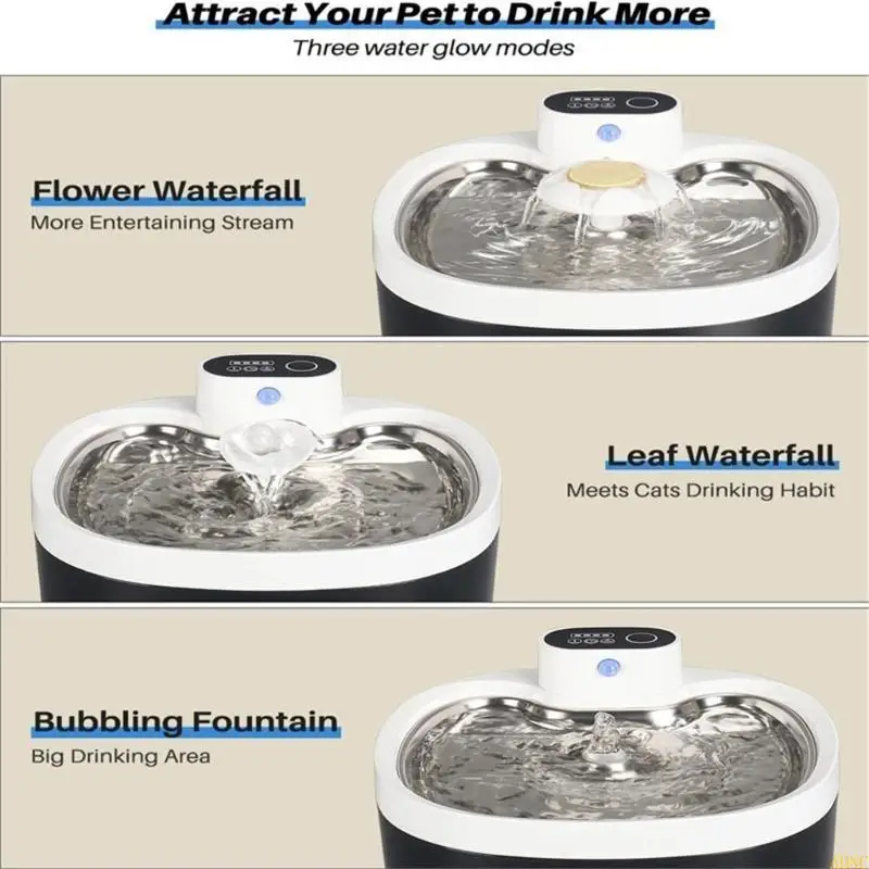 A0NC 12 Pack Water Dispenser Filters Pet Drinking Filter Pet Dispenser Filter Pet Water Filter Coconut Shells Material