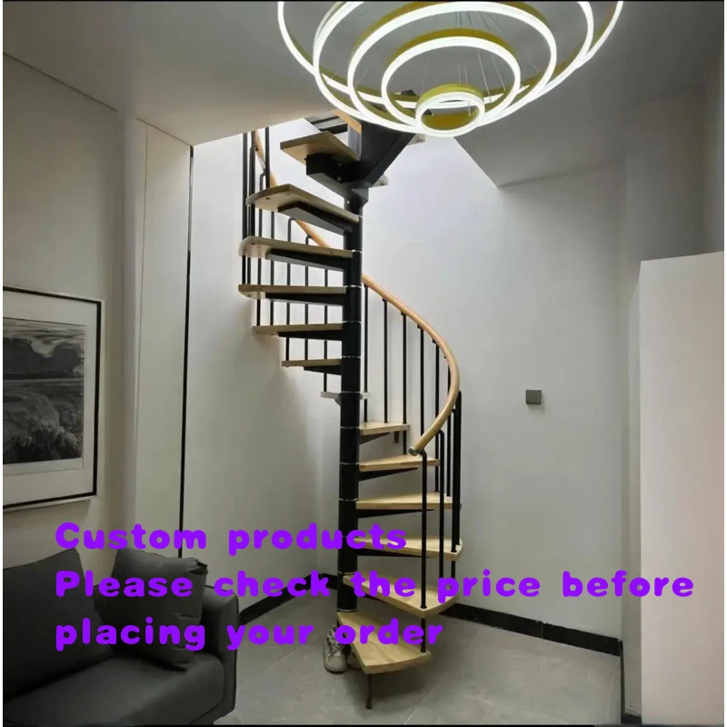 

custom.Custom Galvanized Steel Staircase Durable Outdoor Metal Stair Indoor Use Winding Iron Stairs Straight S