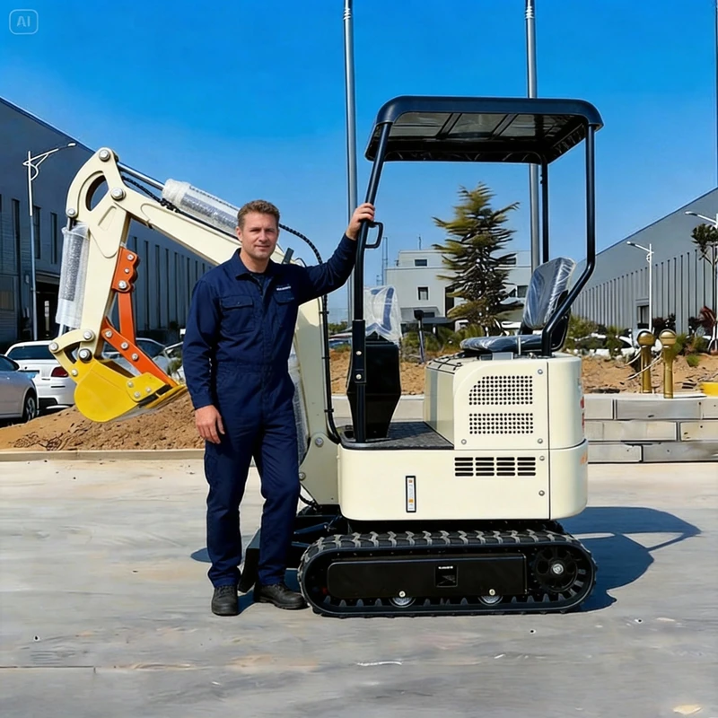 

Индивидуальные мини-экскаваторы Kubota 2.5т с дизельным двигателем для Европы, гидравлический мини-экскаватор Godet Tractopelle Chantier для строительных работ