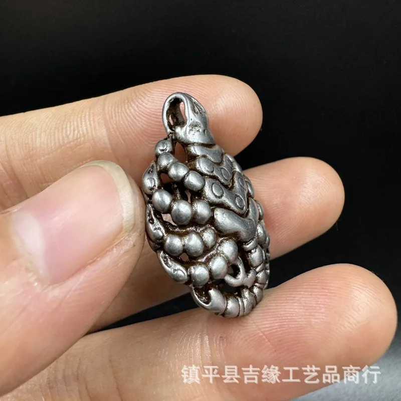 Wholesale Two Pieces Price Crafts Iron Lotus Master Flame Nine Head Scorpion Tibetan Pendant Ornaments Accessories Vajra Pendant