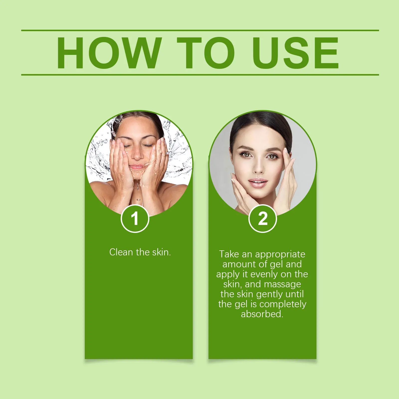 OceAura  Aloe Vera Cucumber Gel Moisturizing And Cooling Body Care Moisturizing And Refreshing Skin Aloe Vera Gel 3pcs