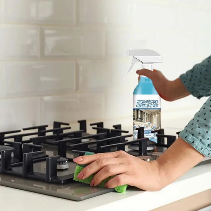 

Кухонный очиститель Multisurface, бытовой спрей для удаления пятен, мягкий очищающий спрей 100 мл, быстро удаляет пятна, спрей для большинства счетчиков