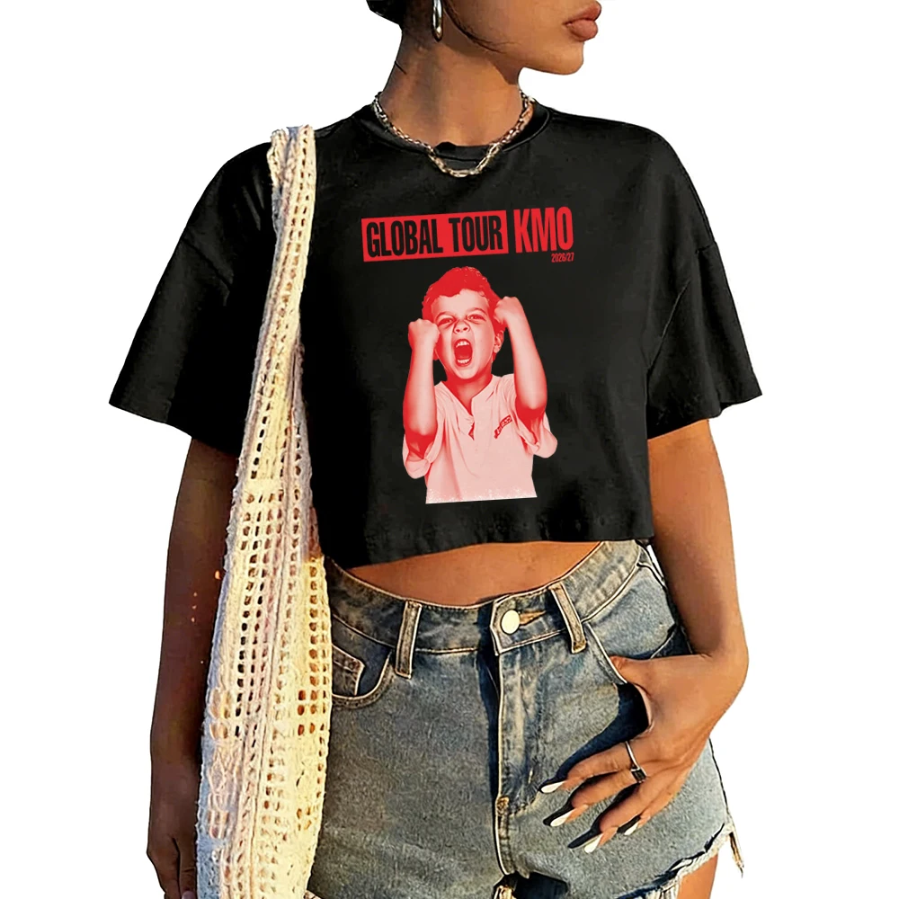 Pablo-Alboran World Tour 2026 Shirt Women O-Neck Short Sleeves Crop Tops T-shirt