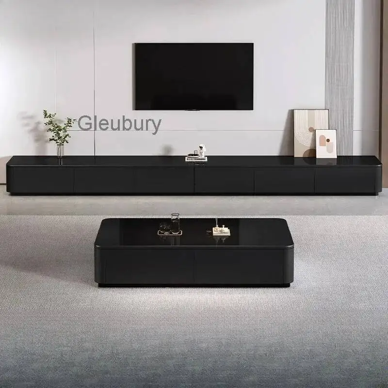 

Vertical Base TV Stand Extended Drawers Modern Minimalist TV Stand Designer Luxury Meuble Television Salon Bedroom Furniture