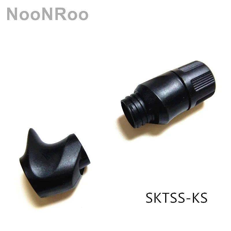 NooNRoo-Split Casting Reel Seat, SKTS Graphite Nylon Hoods, DIY Rod Building, 2Set