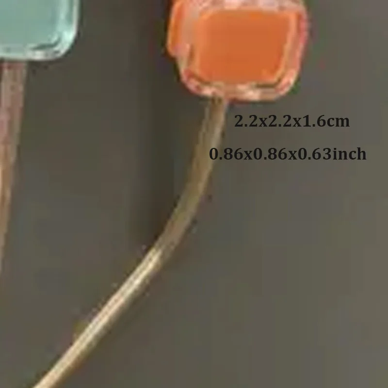 คลิปหนีบสายเคเบิลแม่เหล็กสีสันสดใส 3 แพ็คสายเคเบิลที่วางสายไฟแบบปรับได้ใต้โต๊ะการจัดการสายเคเบิลตัวจัดสายเคเบิล