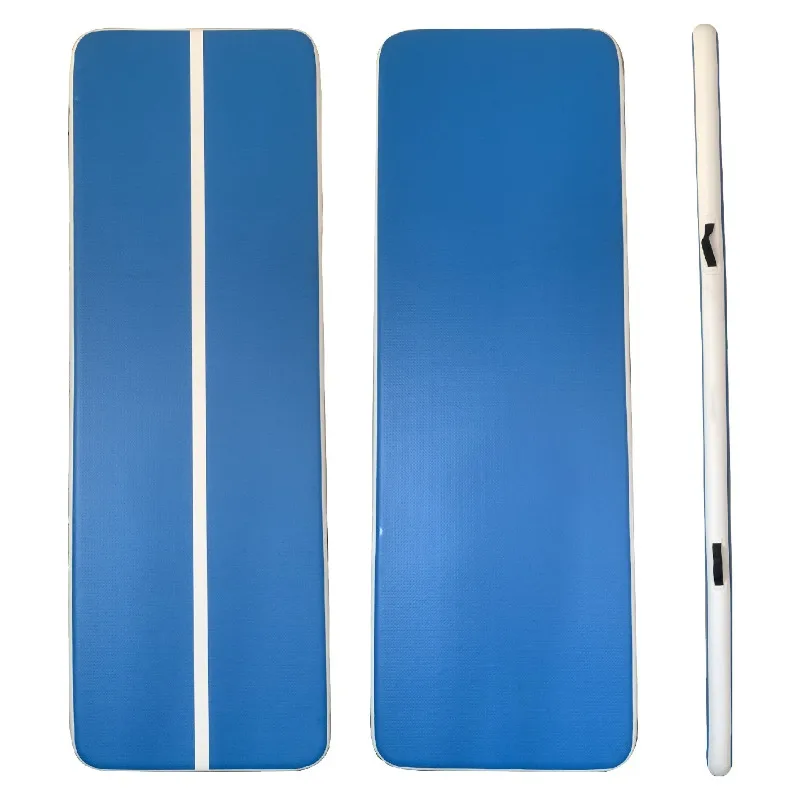 Inflatable Air Track Yoga Gymnastics Mat Flexible Durable Protective Pad Martial Arts Tumbling Dance Fitness Training Gear