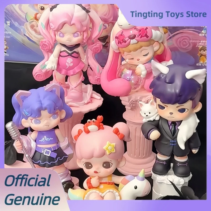 

Genuine Dora Zoraa Anmoo Canyon Fantasy Series Blind Box Trendy Figurine Desktop Ornaments Collect Model Toy Mystery Box Gifts