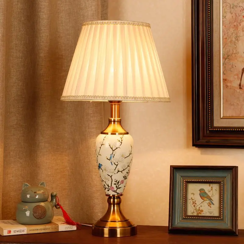 European Retro Flower and Bird Lighting Sofas Living Rooms Home Decor Floor Decorations Room