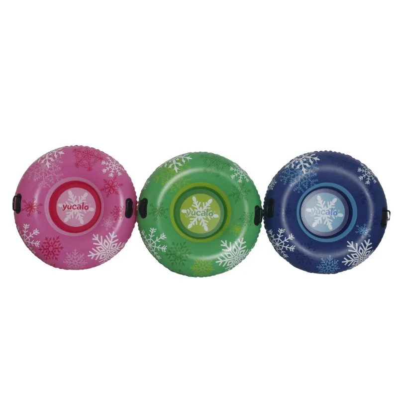 

Зимние лыжные шины, утолщенное снежное кольцо из ПВХ, износостойкий, взрывозащищенный ремень, ручка, сани, безопасное лыжное кольцо с защитой от опрокидывания