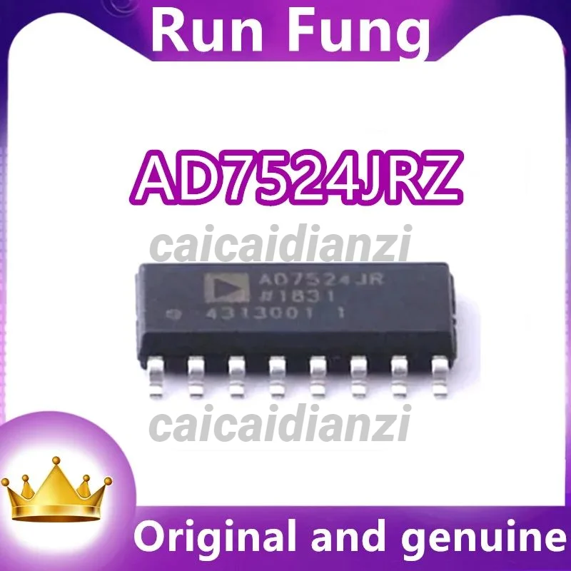 

AD7524JRZ-REEL7 AD7524JRZ 8 Bit Digital to Analog Converter 1 16-SOIC 5Pcs/Lot New Original