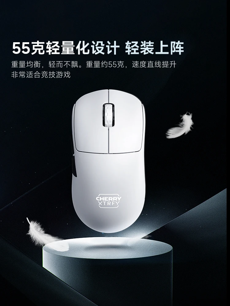 Imagem -03 - Xtrfy-mouse Leve para Jogos sem Fio Universal Taxa de Retorno M68 Pro 8k 8k