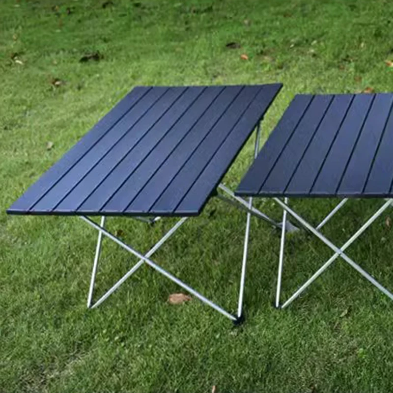 Light Weight Camping Outdoor Tables Camp Out Aluminum Garden Picnic Outdoor Tables Passenger Sunshade Furniture Table Mesa FYOT