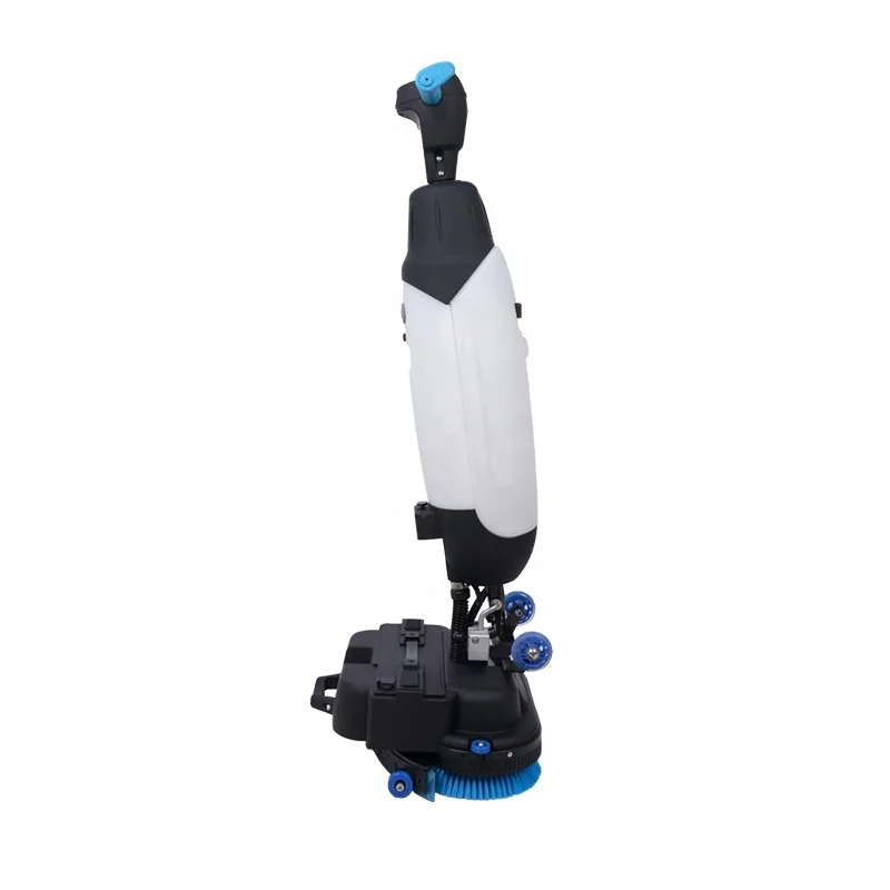 Mini Floor Sweeper Machine ,standing Floor Scrubber Electric Shanghai Provided 17 Magnetic Brushes Engine Metal / Coil