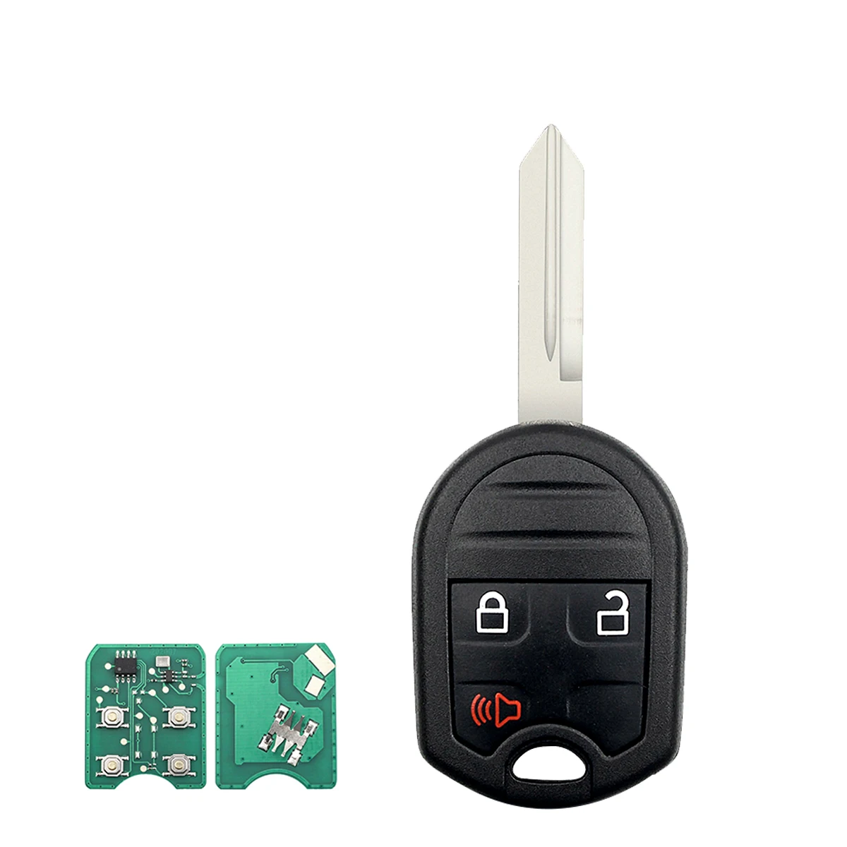 315/433MHz Remote Car Key For Ford Flex Explorer Taurus Fusion Mustan Mazda Tribute 4D63 Chip 80bits CWTWB1U793 HU101/FO38 Blade