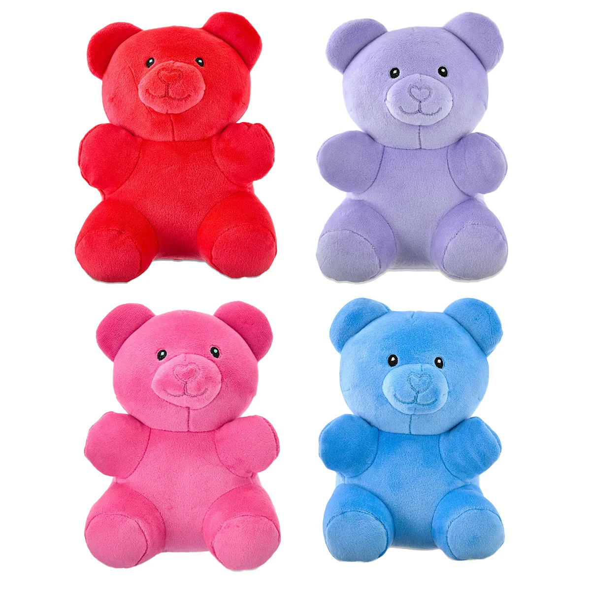 

Bear Soft Colorful Stuffed Toy Gummy Bear Style Cuddly Large Size Valentines Day Birthday Gift For Girls Bedroom Decor