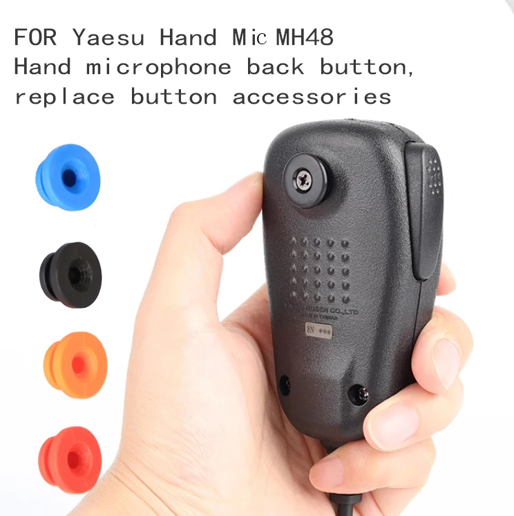 Para yaesu mh48 rádio do carro mão microfone fivela traseira ft7900r FT-1802/1807hand microfone fivela traseira parafuso fivela acessórios