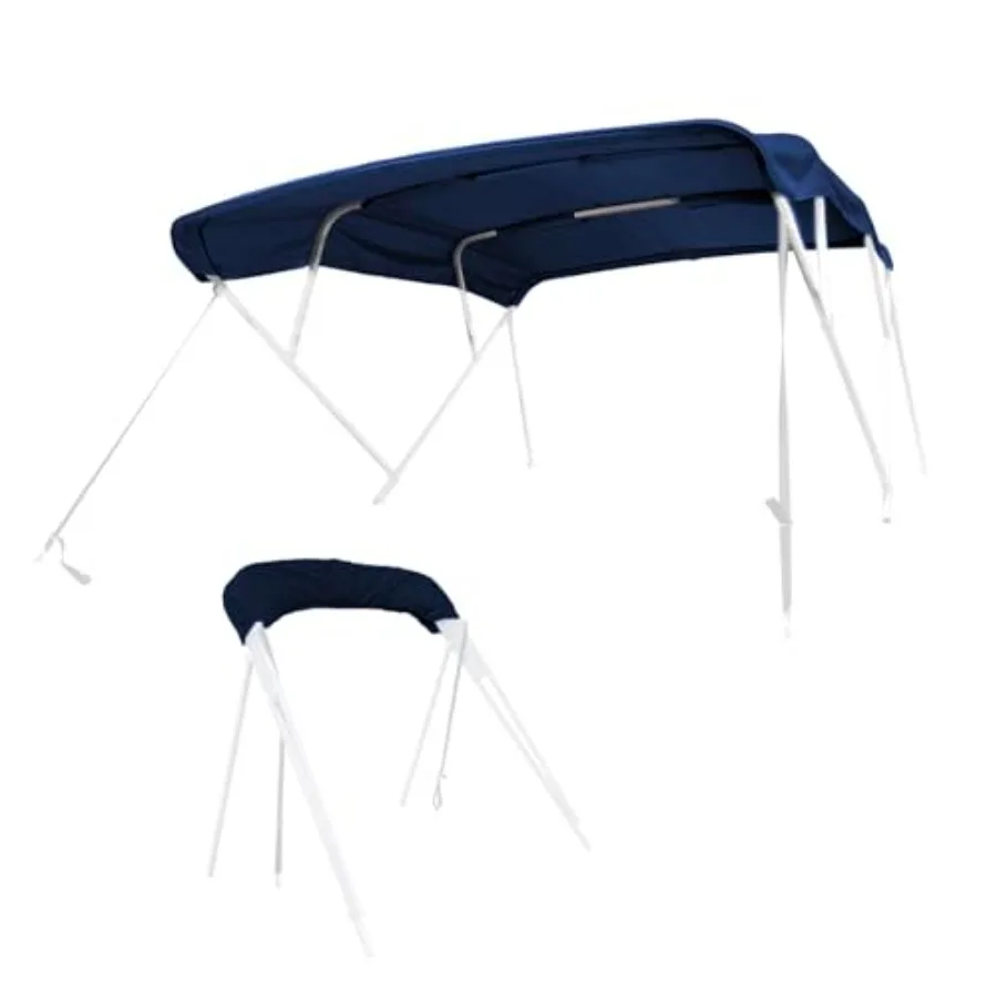 4 القوس بيميني العلوي استبدال غطاء 10 أقدام طويلة دائم البحرية الصف قماش الشمس الظل قارب المظلة للخارجية المائية حماية #1