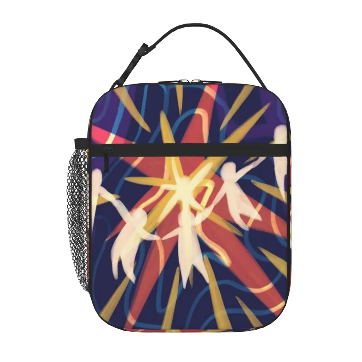 Hot Sale Star Children Tropical Insulated Tote Field Work Meal Shoulder Lunch Bag