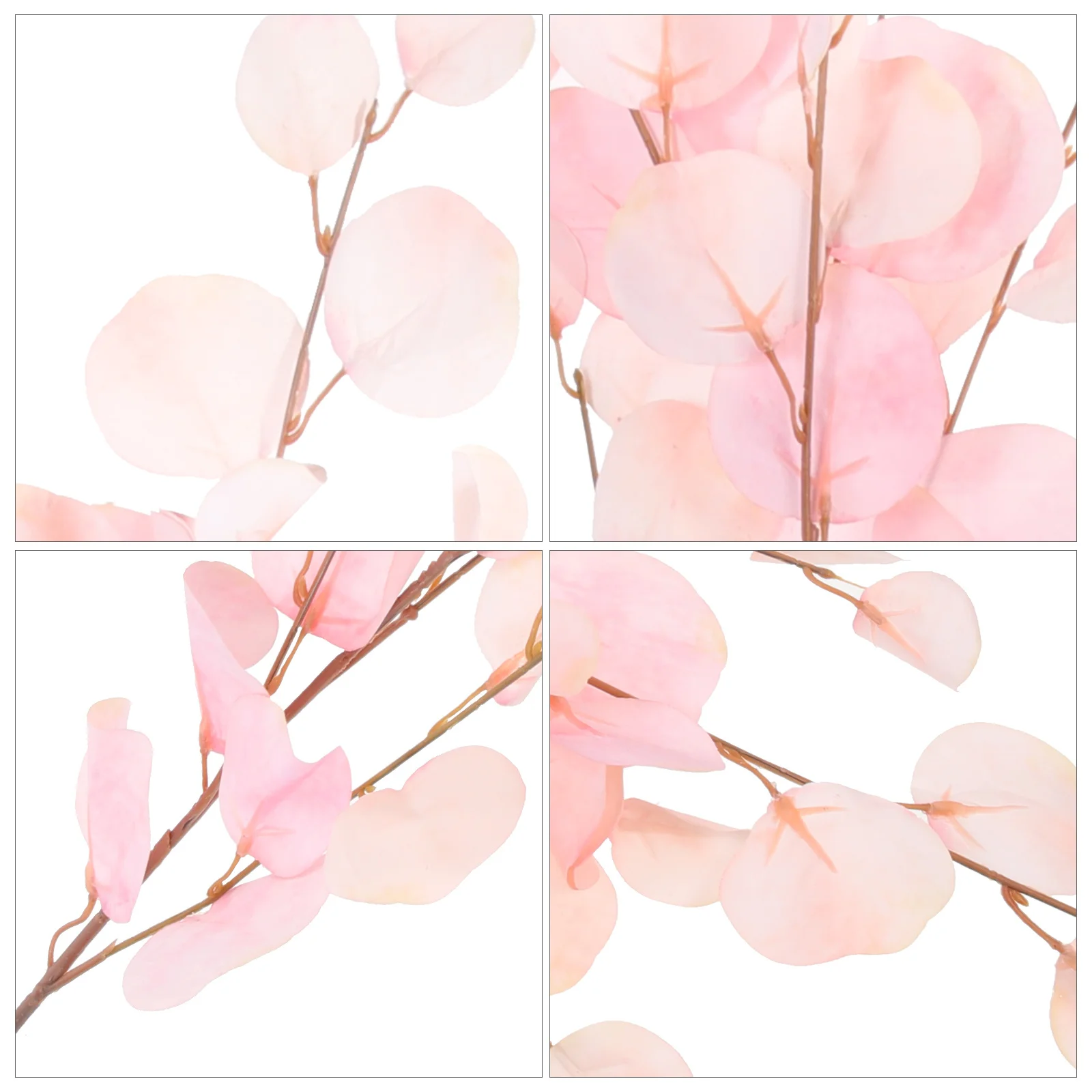 

2pcs Artificial Eucalyptus Leaves Stems Fake Eucalyptus Leaf For Home Decor Wedding Party Supplies Farmhouse Table Centerpiece