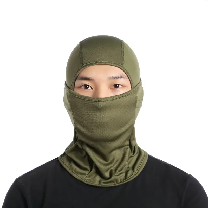 Czapki dla mężczyzn Kominiarka Rowerowa Wiatroodporna Maska na całą twarz Outdoor Hunting Hiking Head Warm Shield Skiing Scarf Ski Mask