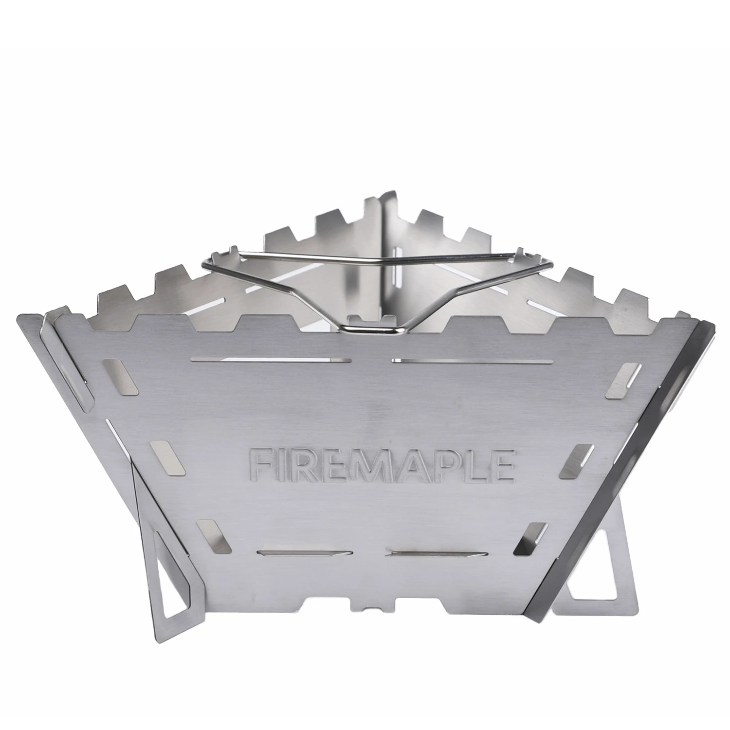 Vuur esdoorn camping houtkachel rvs outdoor draagbare opvouwbare houtkachels voor backpacken picknick wandelen