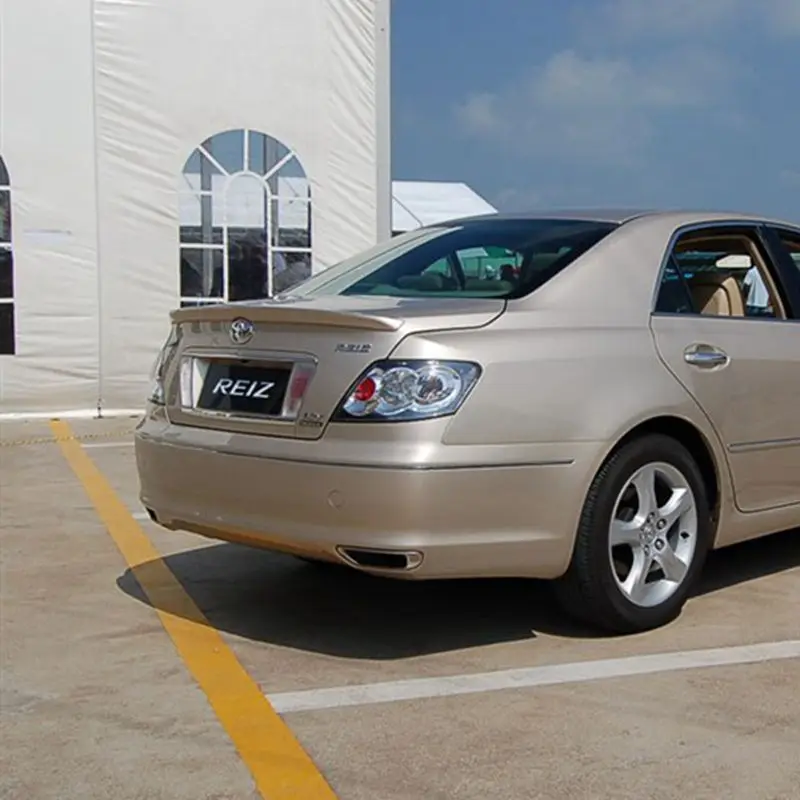 2005-2009 Mark X Reiz ABS Plastic Unpainted Primer Rear Wing Lip Spoiler for Toyota Mark X 2005 2006 2007 2008 2009