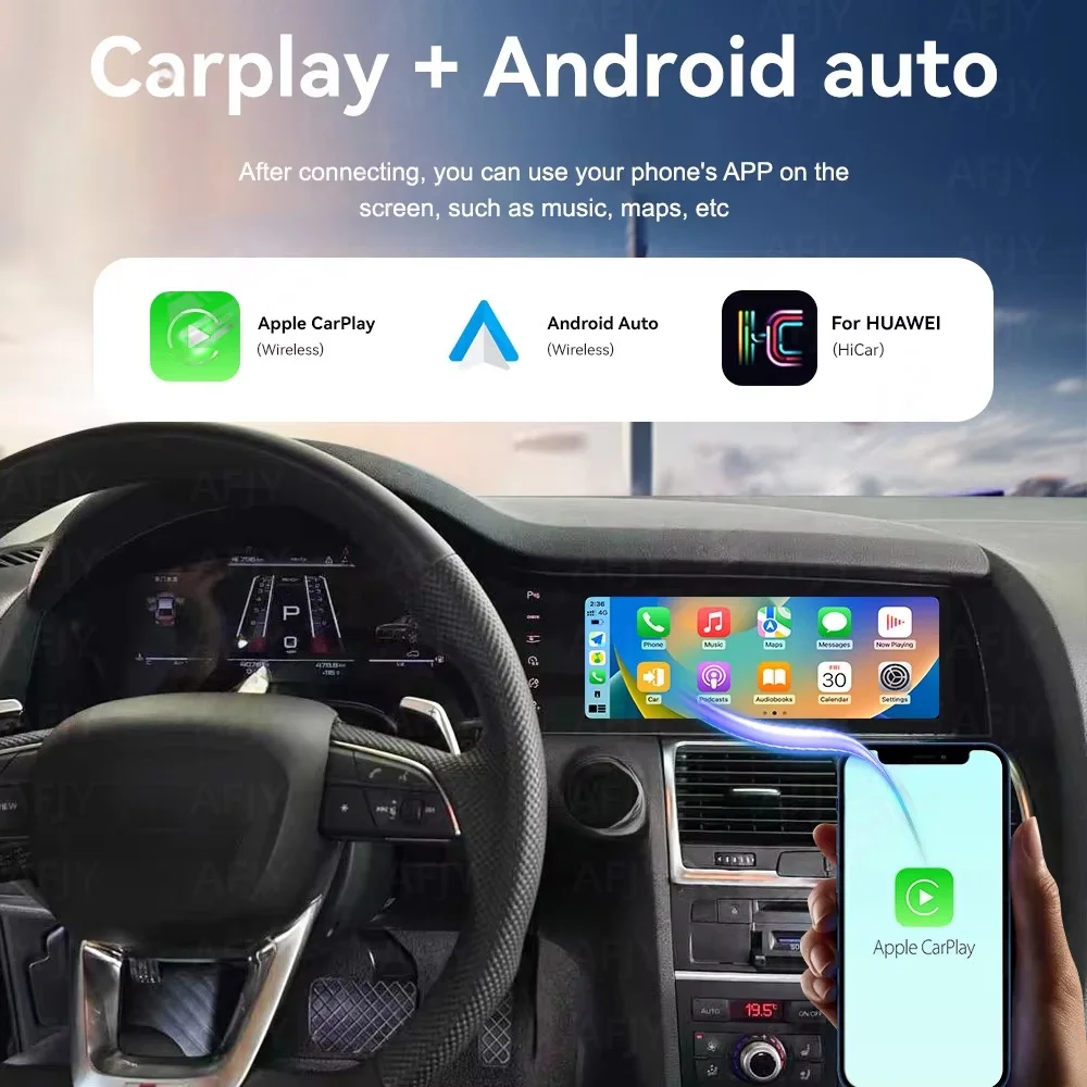 R Für Audi Q7 4L 2005-2015 Drahtlose Carplay Auto LCD Dashboard Digital Cluster Virtuelle Cockpit Android Auto Radio autoradio stereo