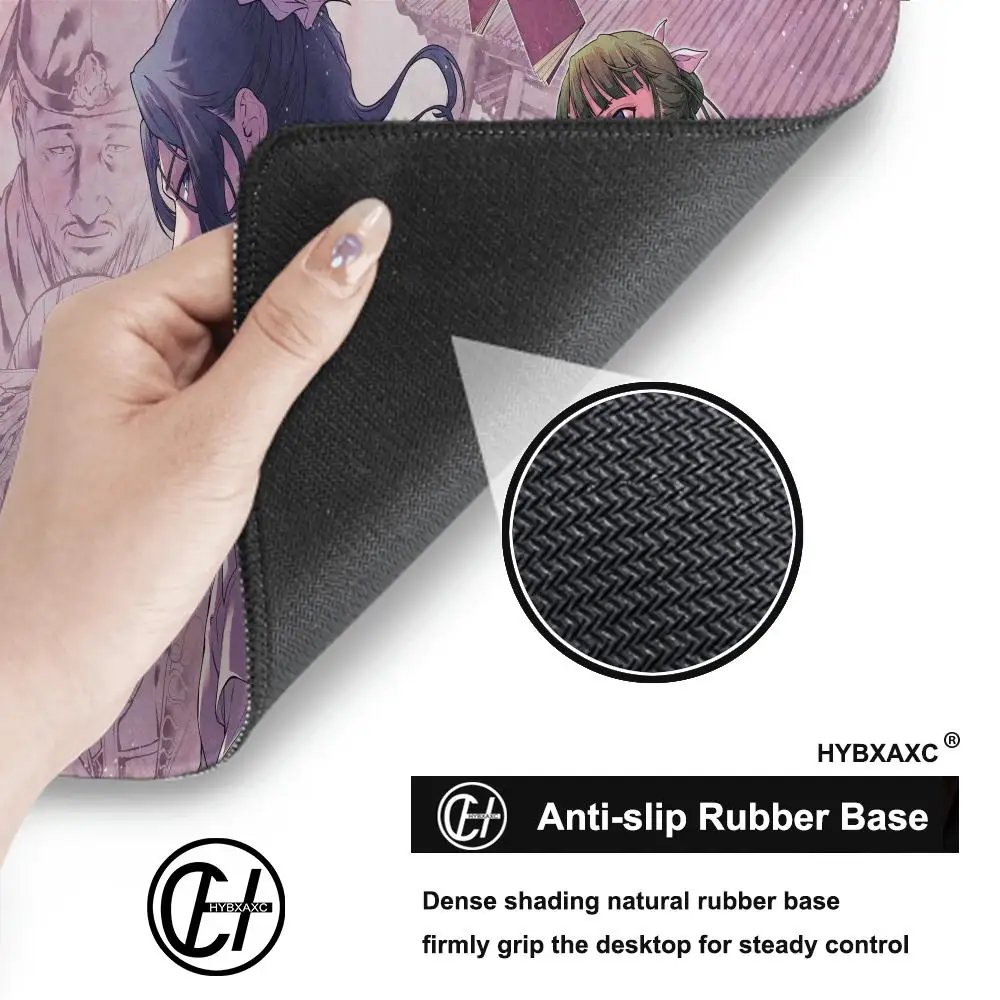 Alas Mouse Lucu HD Alas Meja Gaming Keyboard Ukuran Besar 90x40cm XXL Mousepad Gamer