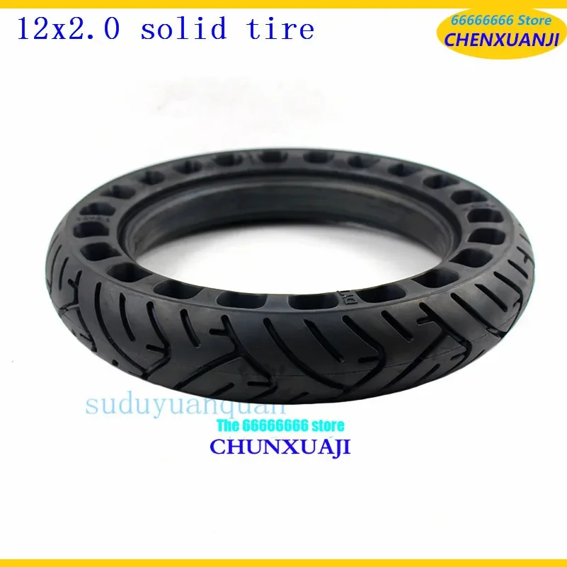Размер шин 12x2,0, сотовая сплошная шина для 12-дюймового ховерборда, самобалансирующийся электрический скутер, запасные части, шина 12x2,125