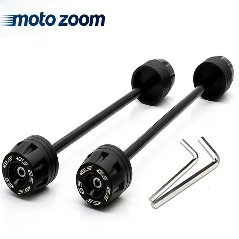 For BMW F F800GS F900GS F750GS F850GS Adventure Rear Front Axle Fork Crash Slider Motorbike Wheel Protector