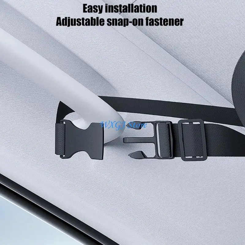 

37JE Car Roof Storage Bag Net Pocket Universal Ceiling Cargo Organizers For SUV Truck Adjustable Luggage Net