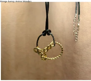 Collar con colgante de Greta Hofmann de la serie de anime Game Reverse:1999, ideal para cosplay. Collar con diseño de halo, hecho de acero de titanio resistente a la decoloración. Perfecto como regalo de cumpleaños.