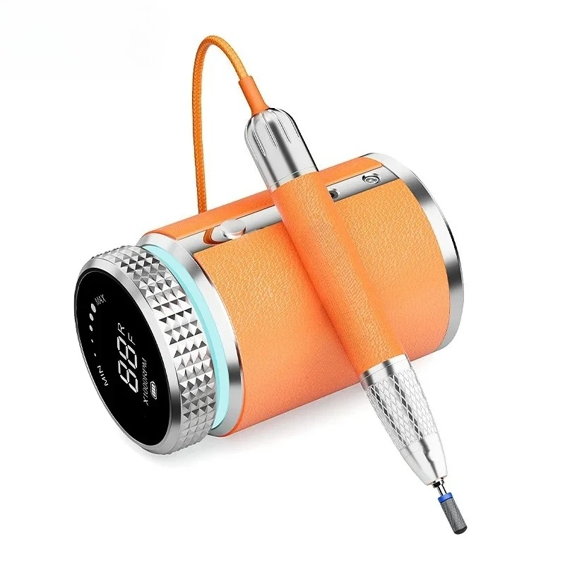 C High Quality Portable Dustproof Manicure Machine  Nail Drill Waterproof Brushless Motor Handle Beauty Salon Nail Equipment