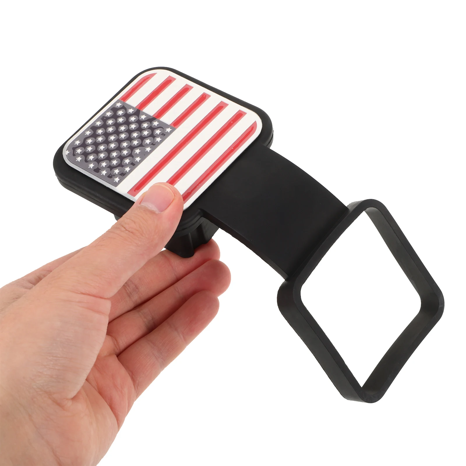 

Hitch Receiver Cover Towing Trailer Dust Plug Suv Rv Truck 2 Inch Tow Hitch Cover Auto Accessories Durable Waterproof For