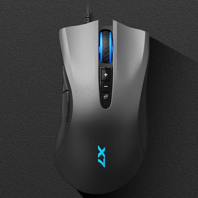 Imagem -05 - Wired Gaming Mouse 4000dpi Rgb Low Delay Ergonomic Fps Gamers Laptop Computador Escritório pc Acessórios A4tech-bloody x7