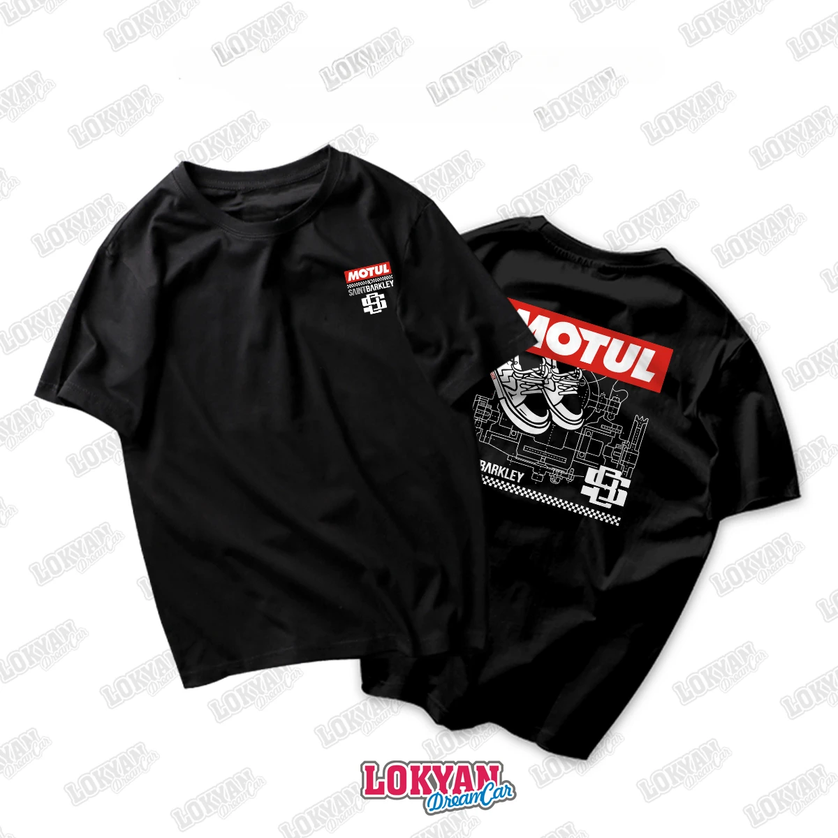 

Co-saint Barkley Skateboard Shoes Clothing Car Culture Shirt Printed Short Sleeve Motorcycle Graphics Breathable Casual Men's T
